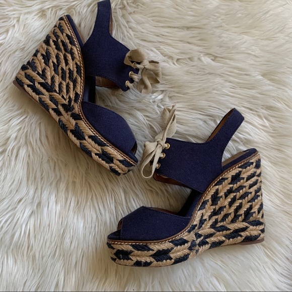 Tory Burch Wedges! - Picture 1 of 5